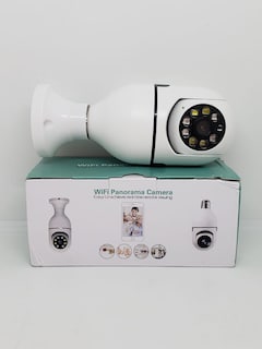 Foto 4 | Camara Vigilancia WIFI EN FORMA DE Foco 360° GRABACION 24/7, ALARMA, SENSOR DE MOVIMIENTO