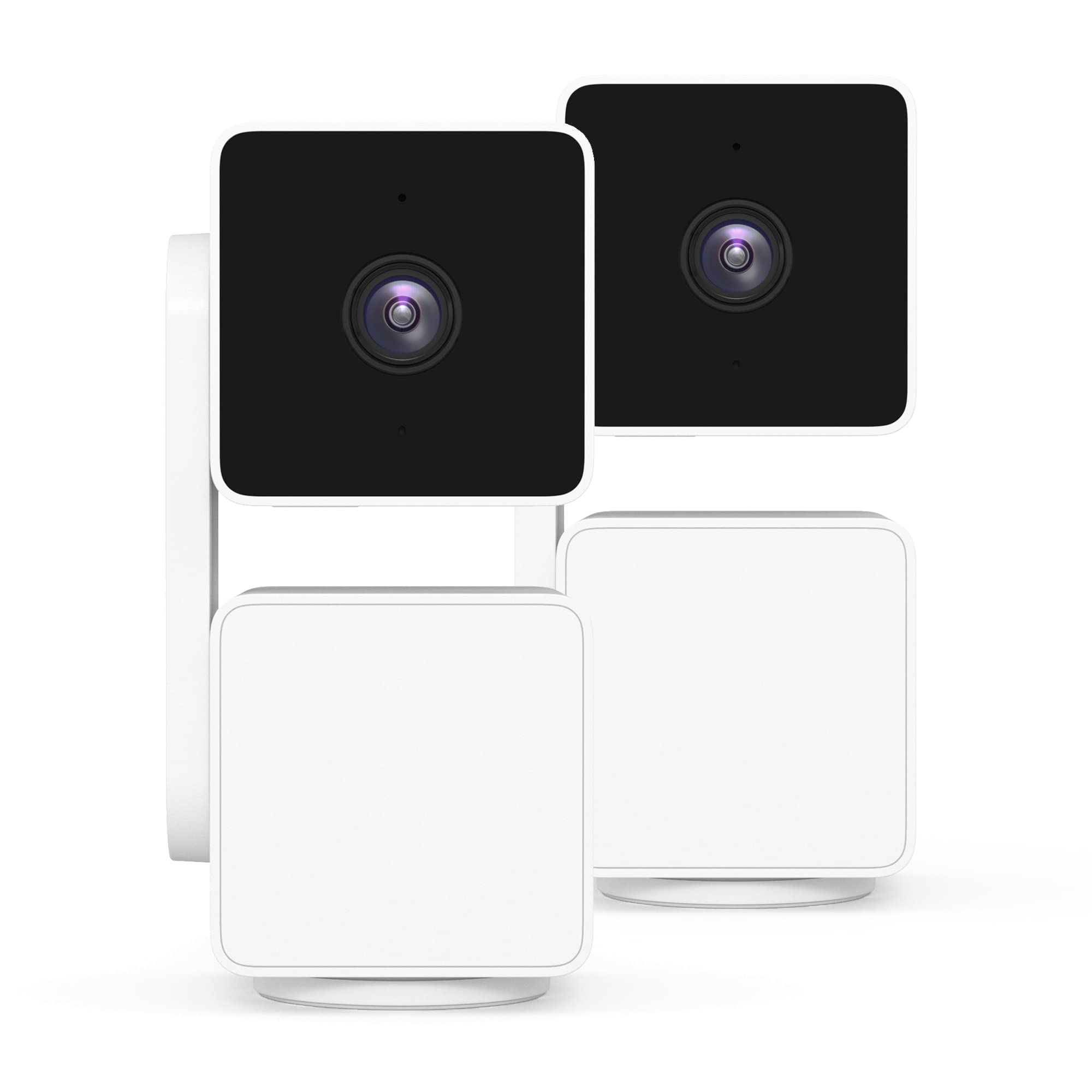 Cámara de Seguridad Wyze Cam Pan V3 1080p IP65 Paquete de 2 Unidades Blanca