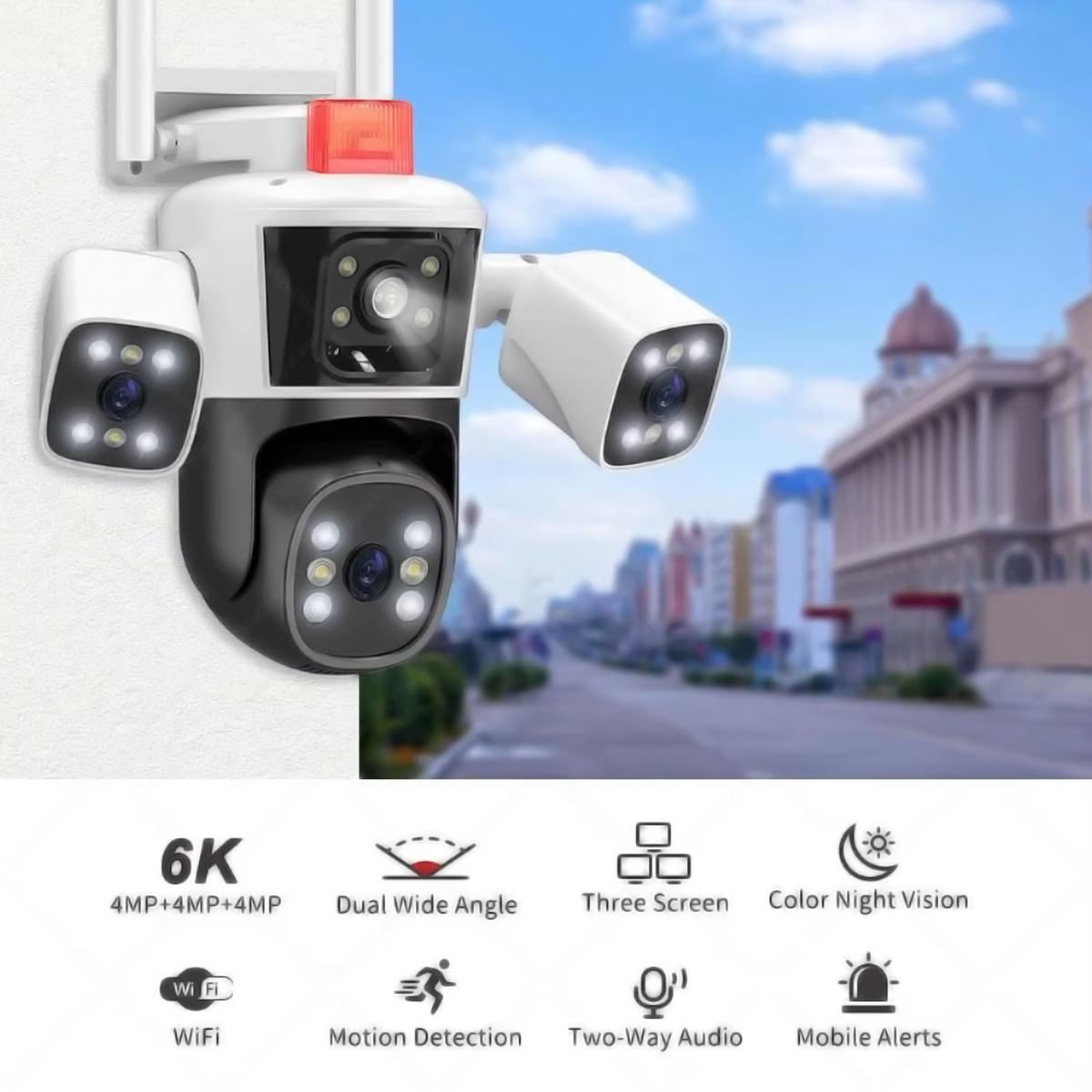 Foto 3 | Videocámara Ip Hotshot Mxcmi-001 1 Pieza Blanco Y Negro