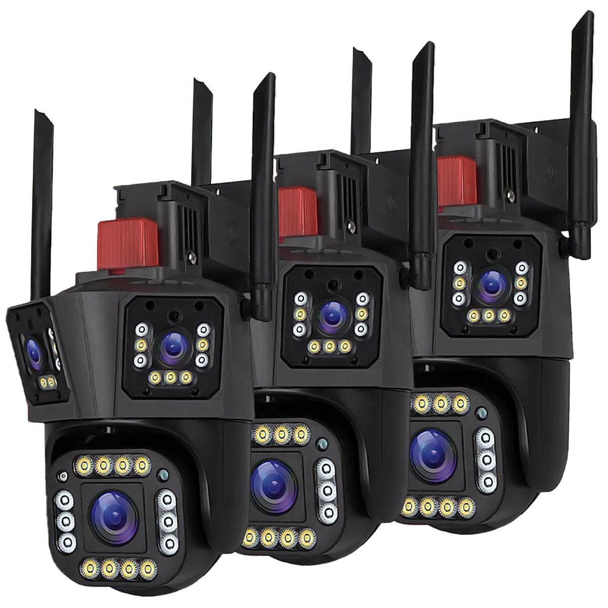 Cámara De Video Hotshot Mxcto-003 3 Piezas Negro