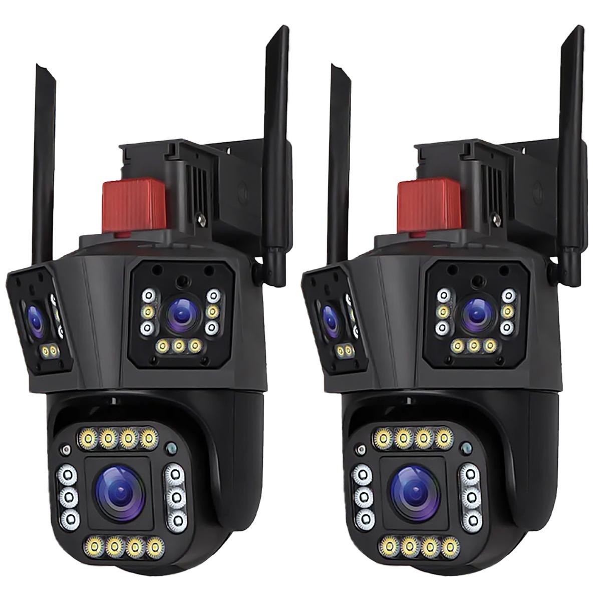 Cámara De Seguridad Hotshot Mxcto-002 2 Piezas Negro