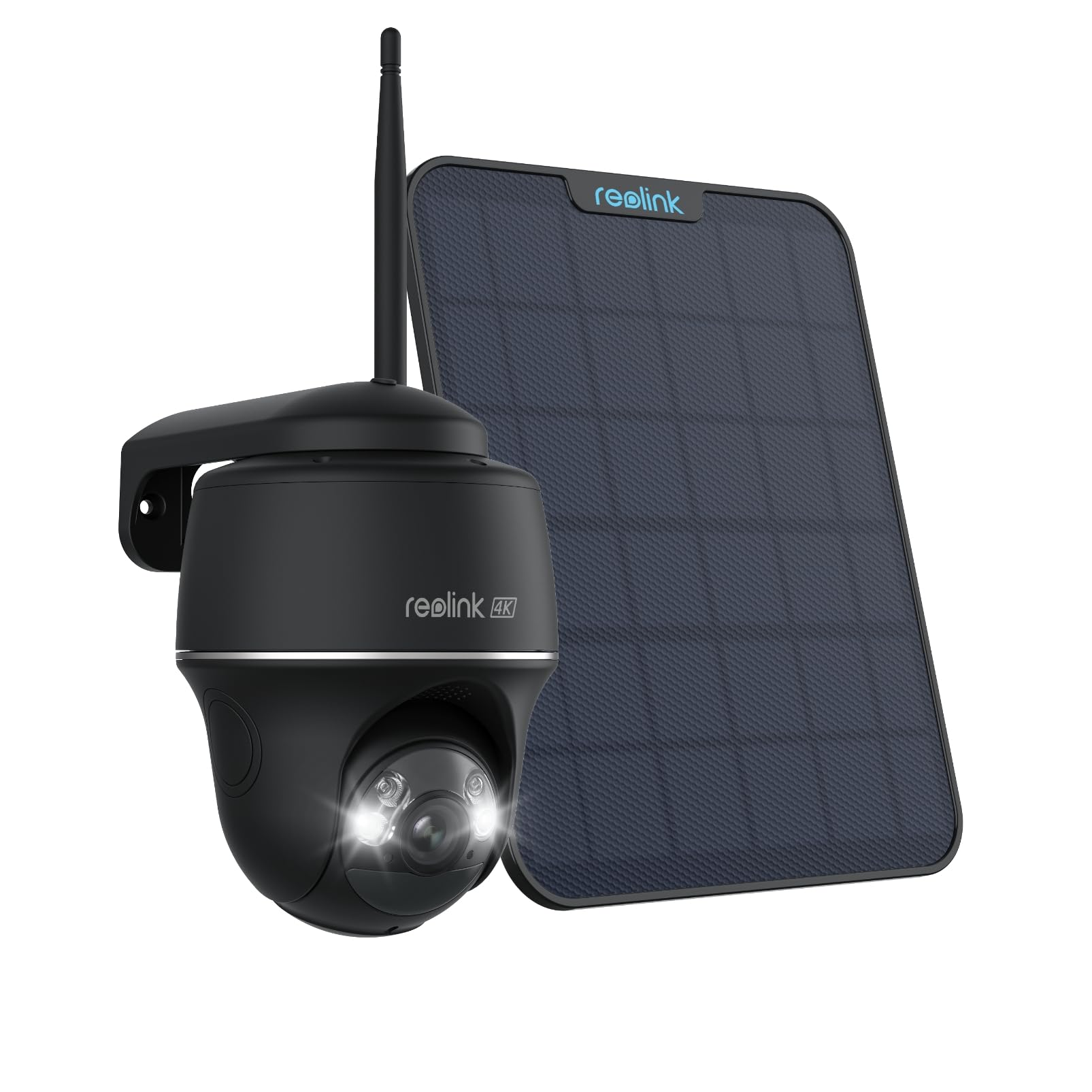 Cámara de Seguridad Reolink Argus Pt 4k+ con Panel Solar 6w - Venta Internacional