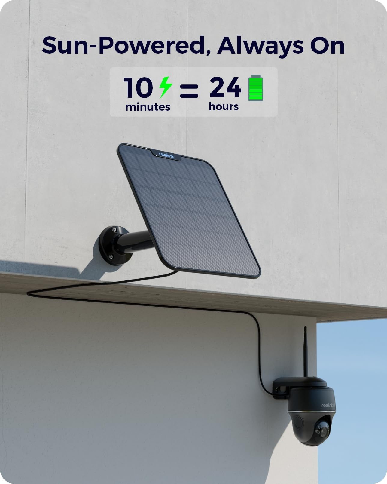 Foto 8 pulgar | Cámara de Seguridad Reolink Argus Pt 4k+ con Panel Solar 6w - Venta Internacional