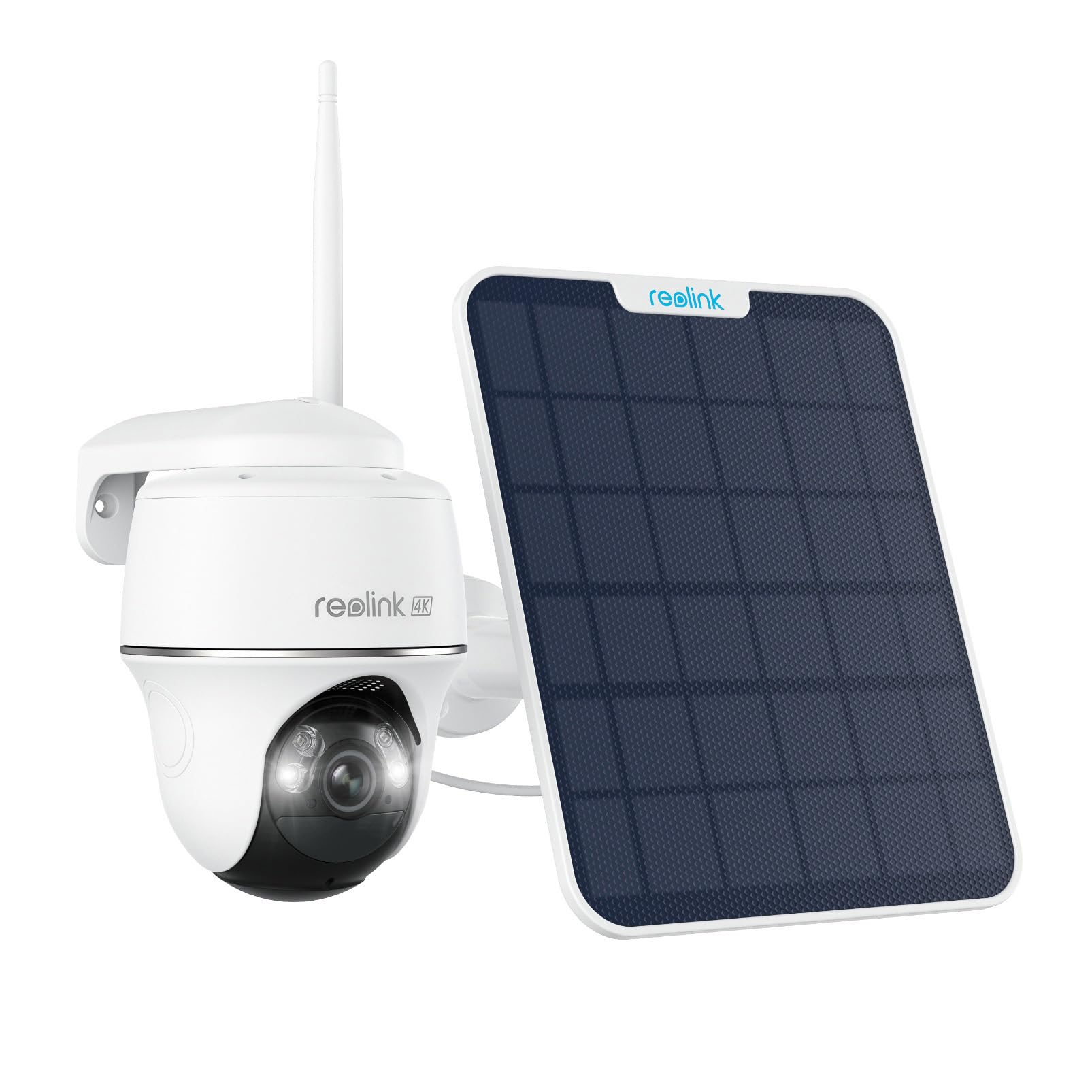 Cámara De Seguridad Reolink Argus Pt 4k+ Panel Solar 8mp - Venta Internacional.