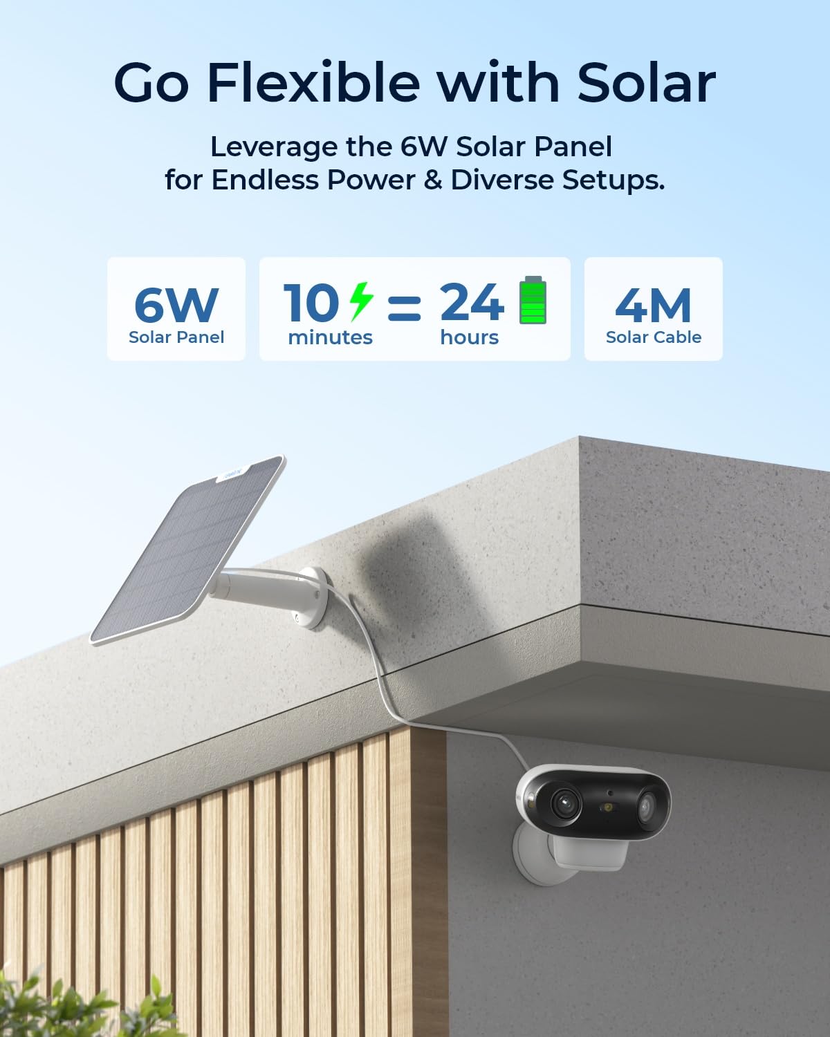 Foto 6 pulgar | Cámara de Seguridad Reolink Argus 4 Pro 4k Solar con Visión Nocturna Colorx - Venta Internacional