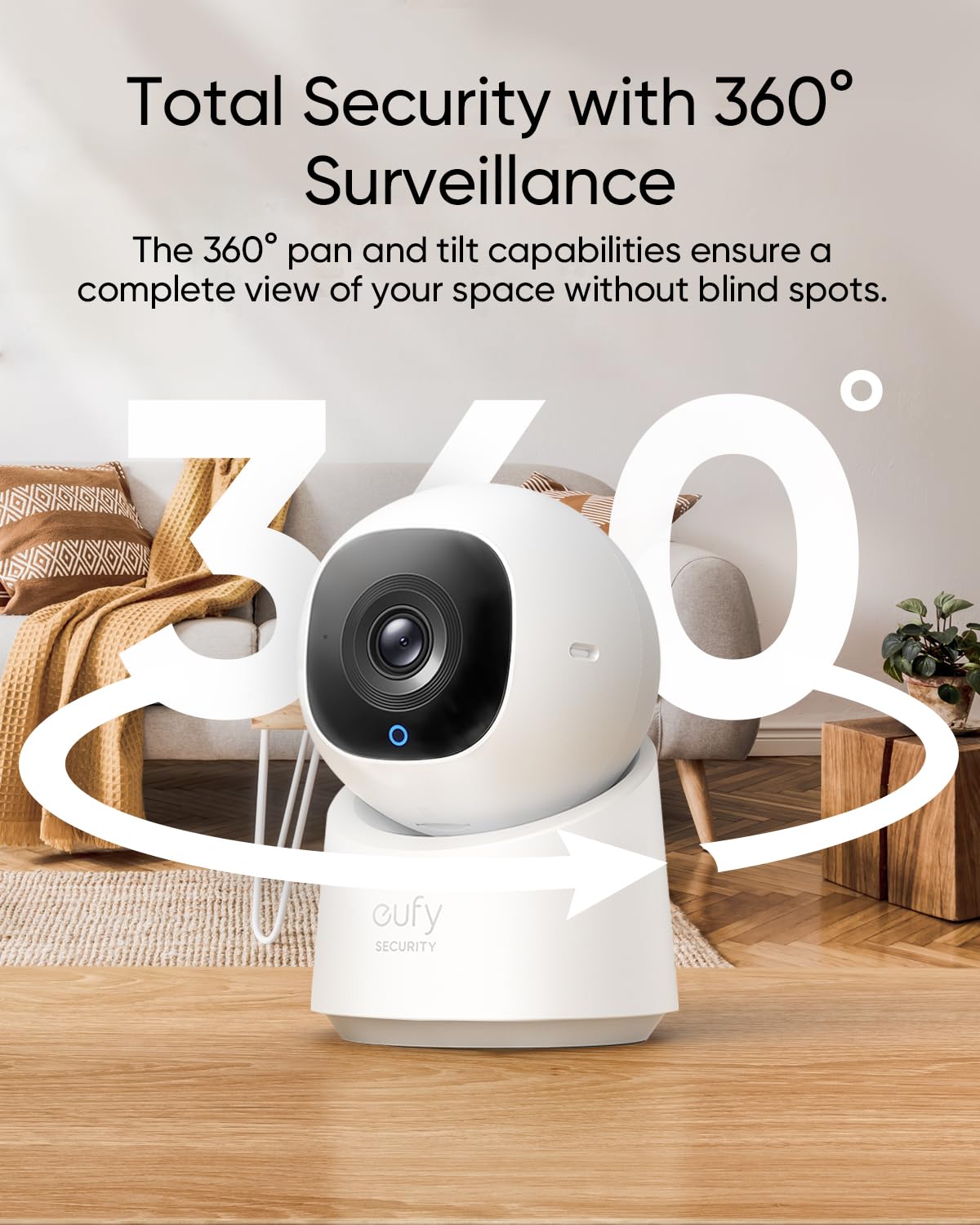 Foto 2 | Cámara De Seguridad Eufy Security Indoor Cam C220 Con Resolución 2k - Venta Internacional.