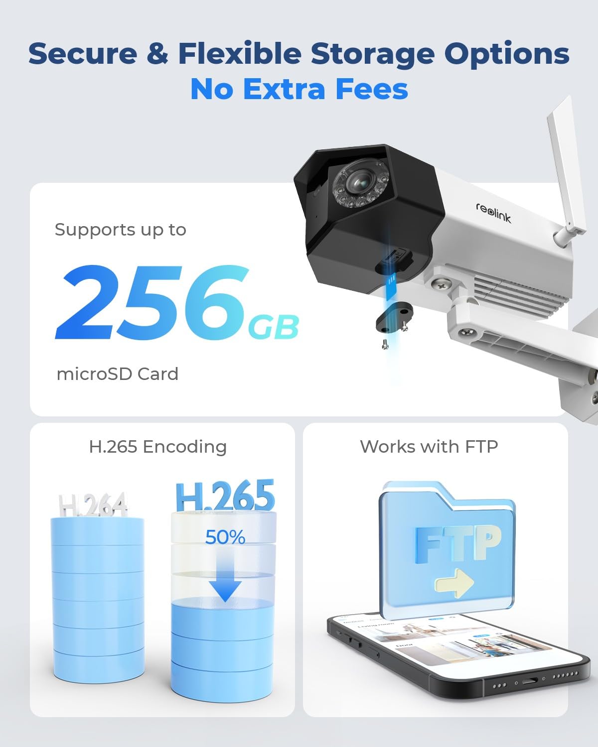 Foto 7 pulgar | Cámara De Seguridad Reolink 4k Wifi Ultra Gran Angular Ip67 - Venta Internacional.
