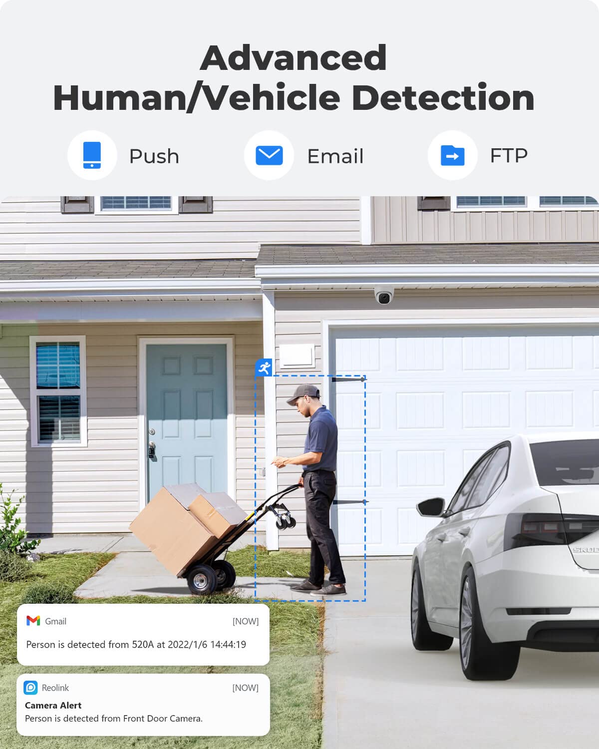 Foto 3 | Cámara de Seguridad Reolink Blanca-Venta Internacional