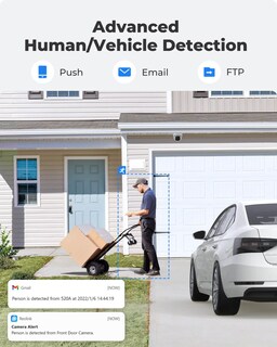 Foto 3 | Cámara de Seguridad Reolink Blanca-Venta Internacional