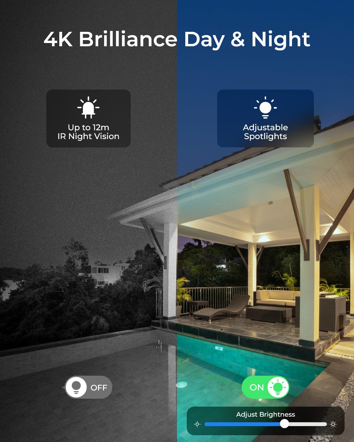 Foto 3 pulgar | Cámara de Seguridad Reolink E1 Outdoor Se Poe 8mp 4k con Visión Nocturna - Venta Internacional
