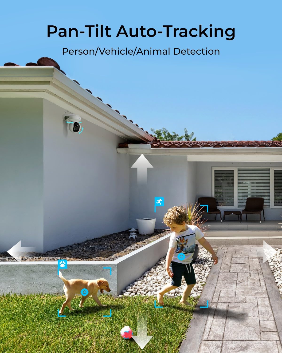 Foto 5 pulgar | Cámara de Seguridad Reolink E1 Outdoor Se Poe 8mp 4k con Visión Nocturna - Venta Internacional