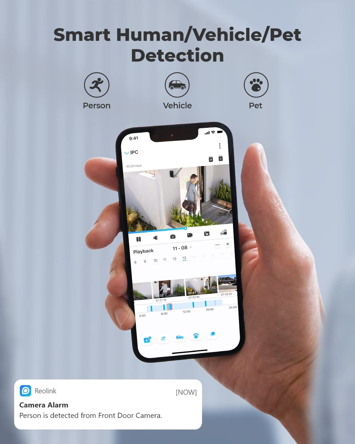 Foto 5 pulgar | Cámara de Seguridad Reolink Blanco-Venta Internacional