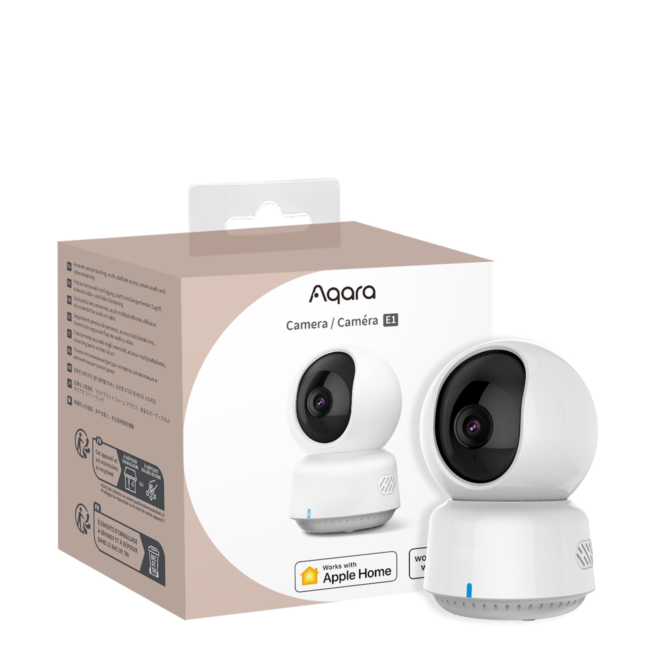 Foto 1 | Cámara de Seguridad Aqara E1 2k Panorámica e Inclinable con Visión Nocturna - Venta Internacional