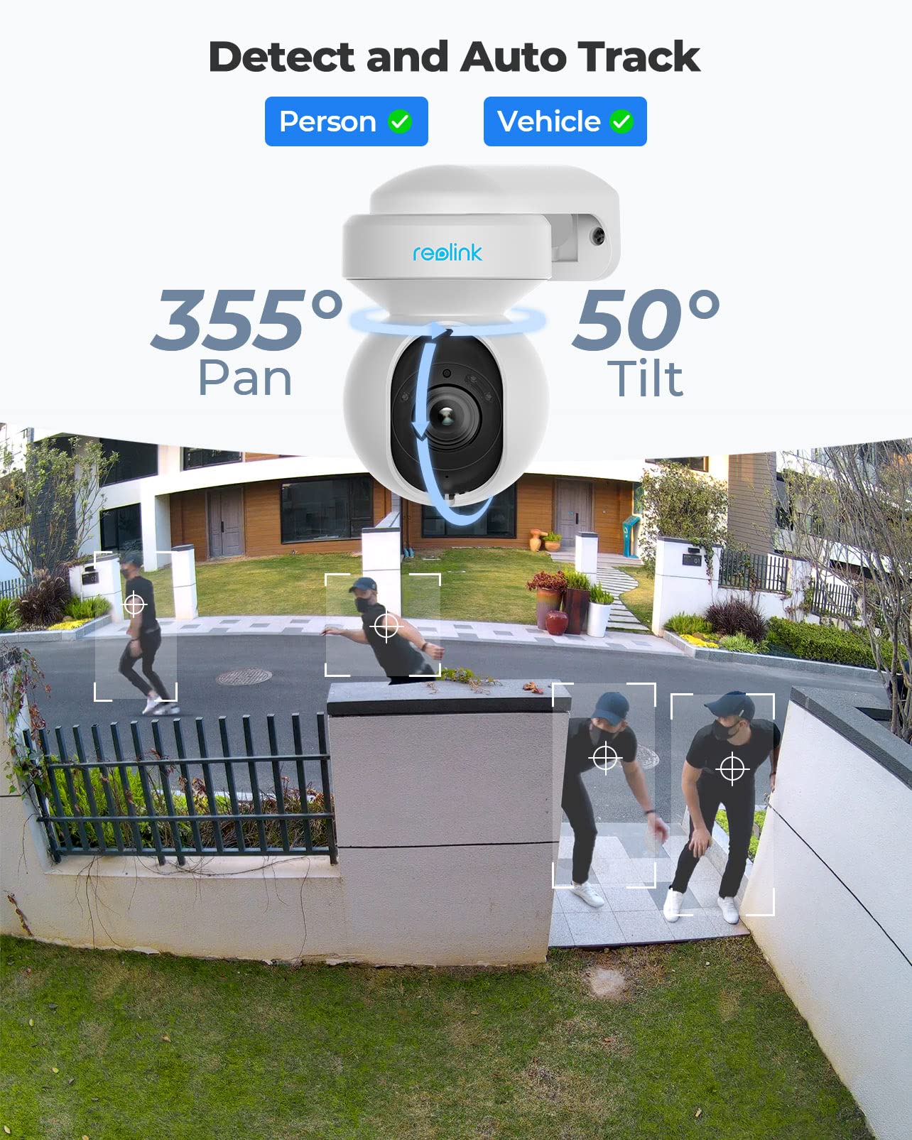 Foto 2 | Cámara De Seguridad Reolink E1 Outdoor 5mp Hd Ptz Wifi 3x Zoom - Venta Internacional.