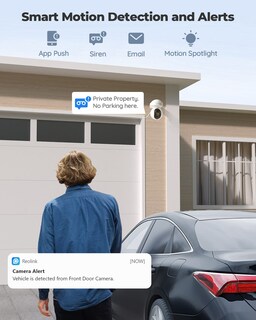 Foto 3 | Cámara De Seguridad Reolink E1 Outdoor 5mp Hd Ptz Wifi 3x Zoom - Venta Internacional.