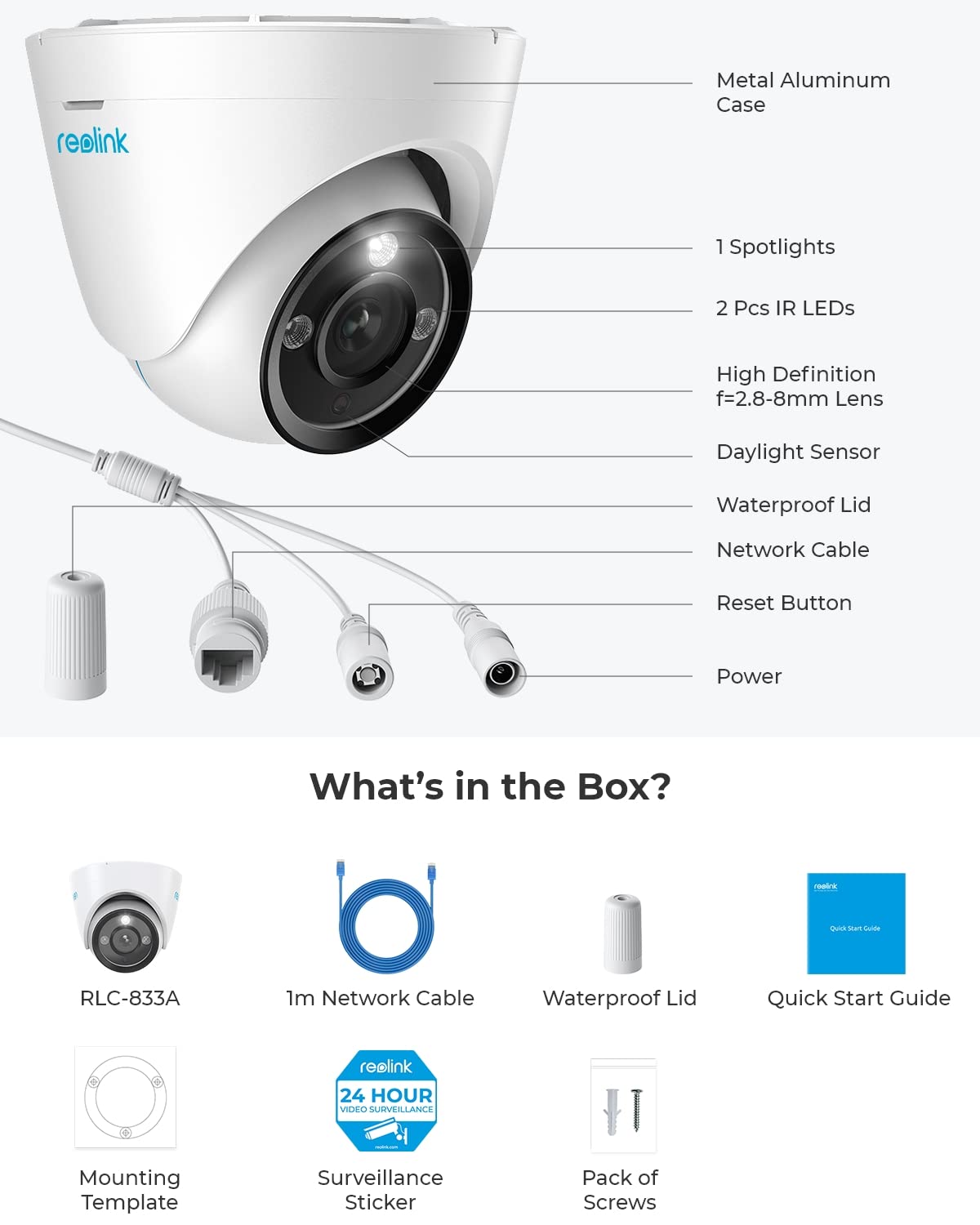 Foto 8 pulgar | Cámara Ip de Seguridad Reolink 4k-Venta Internacional