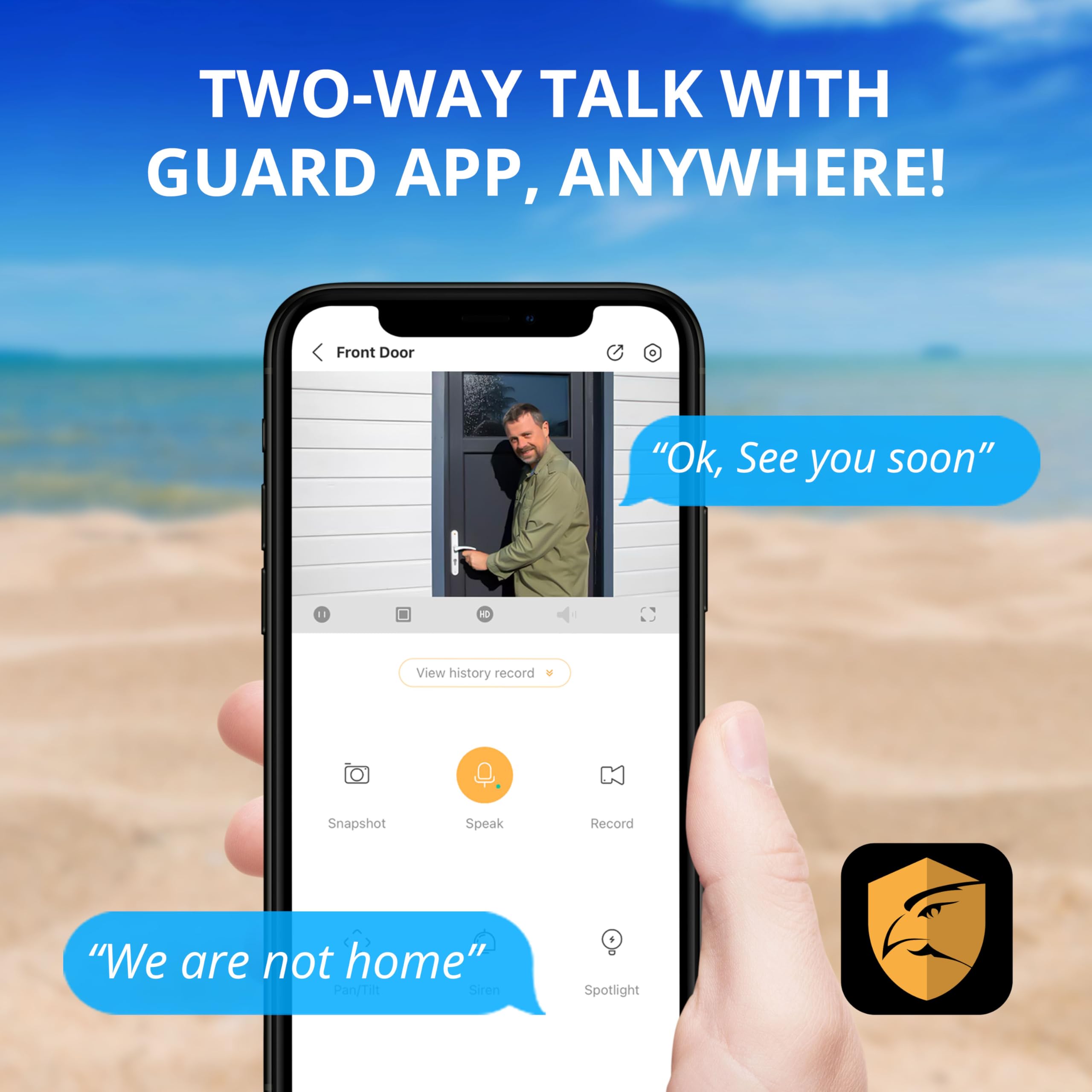 Foto 6 | Cámara De Seguridad Defender Ai Powered Guard Pro 4k 8mp Wifi 6 - Venta Internacional.