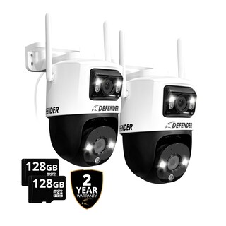 Foto 1 | Cámara De Seguridad Defender Ai Powered Guard Pro 3k Plus 2 Cámaras - Venta Internacional.