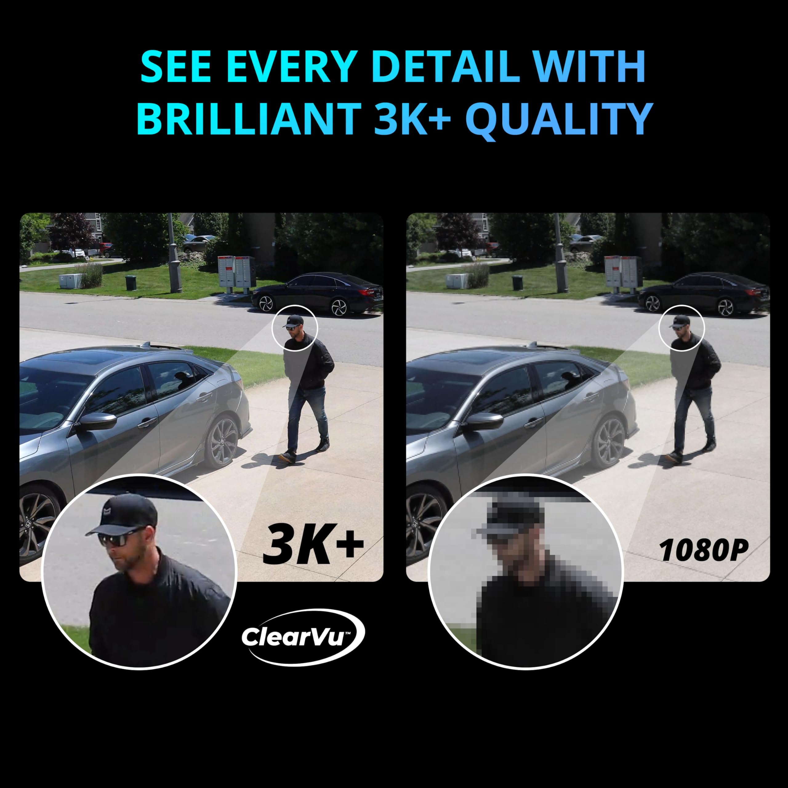 Foto 5 pulgar | Cámara De Seguridad Defender Ai Powered Guard Pro 3k Plus 2 Cámaras - Venta Internacional.
