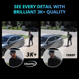 Foto 4 | Cámara De Seguridad Defender Ai Powered Guard Pro 3k Plus 2 Cámaras - Venta Internacional.