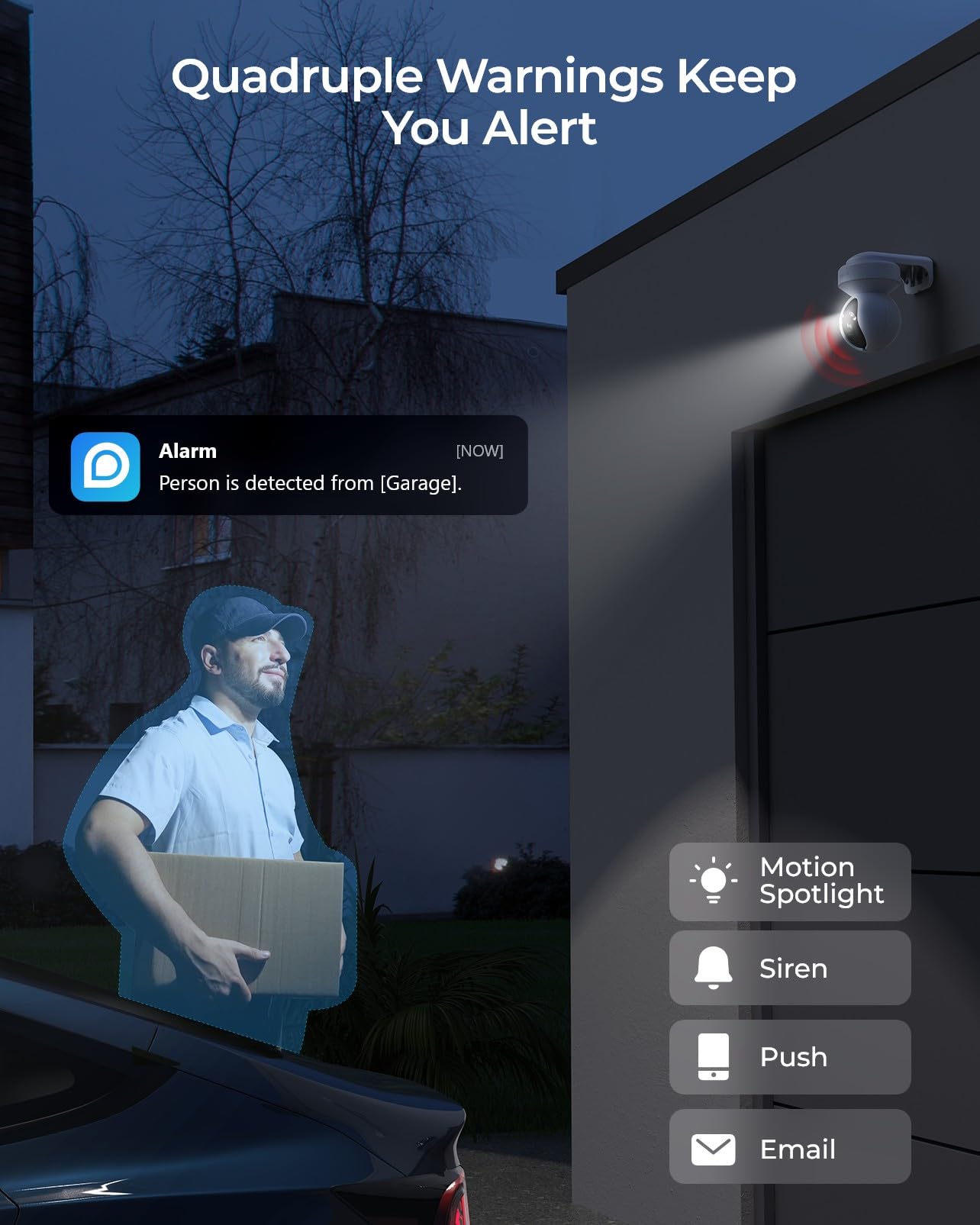 Foto 6 | Cámara De Seguridad Reolink E1 Outdoor Pro Wifi 6 4k Con Zoom 3x - Venta Internacional.