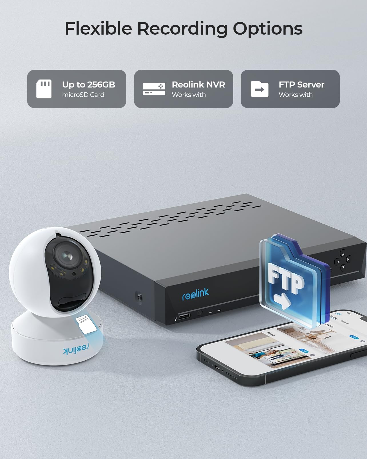 Foto 7 | Cámara De Seguridad Reolink E1 Outdoor Pro Wifi 6 4k Con Zoom 3x - Venta Internacional.