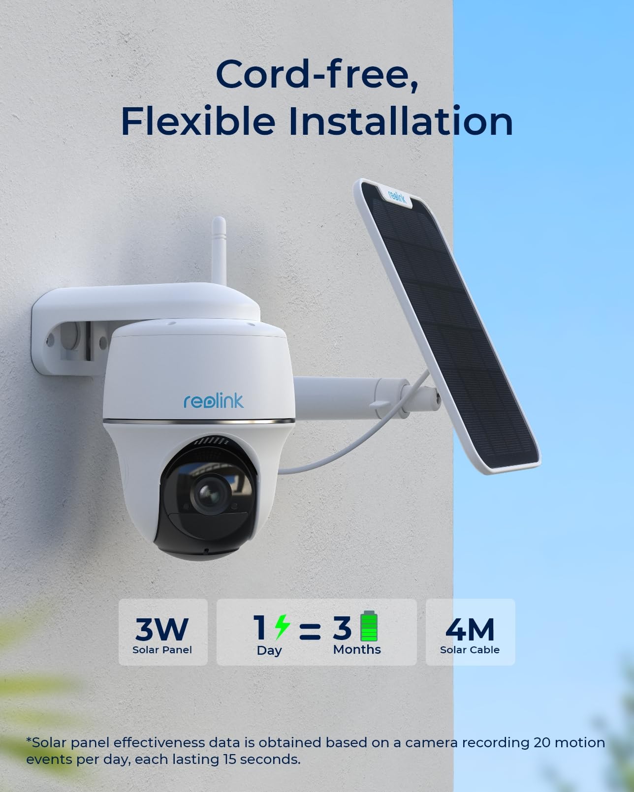 Foto 3 | Cámara De Seguridad Reolink Argus Pt Wireless Outdoor 5mp 2k+ - Venta Internacional.