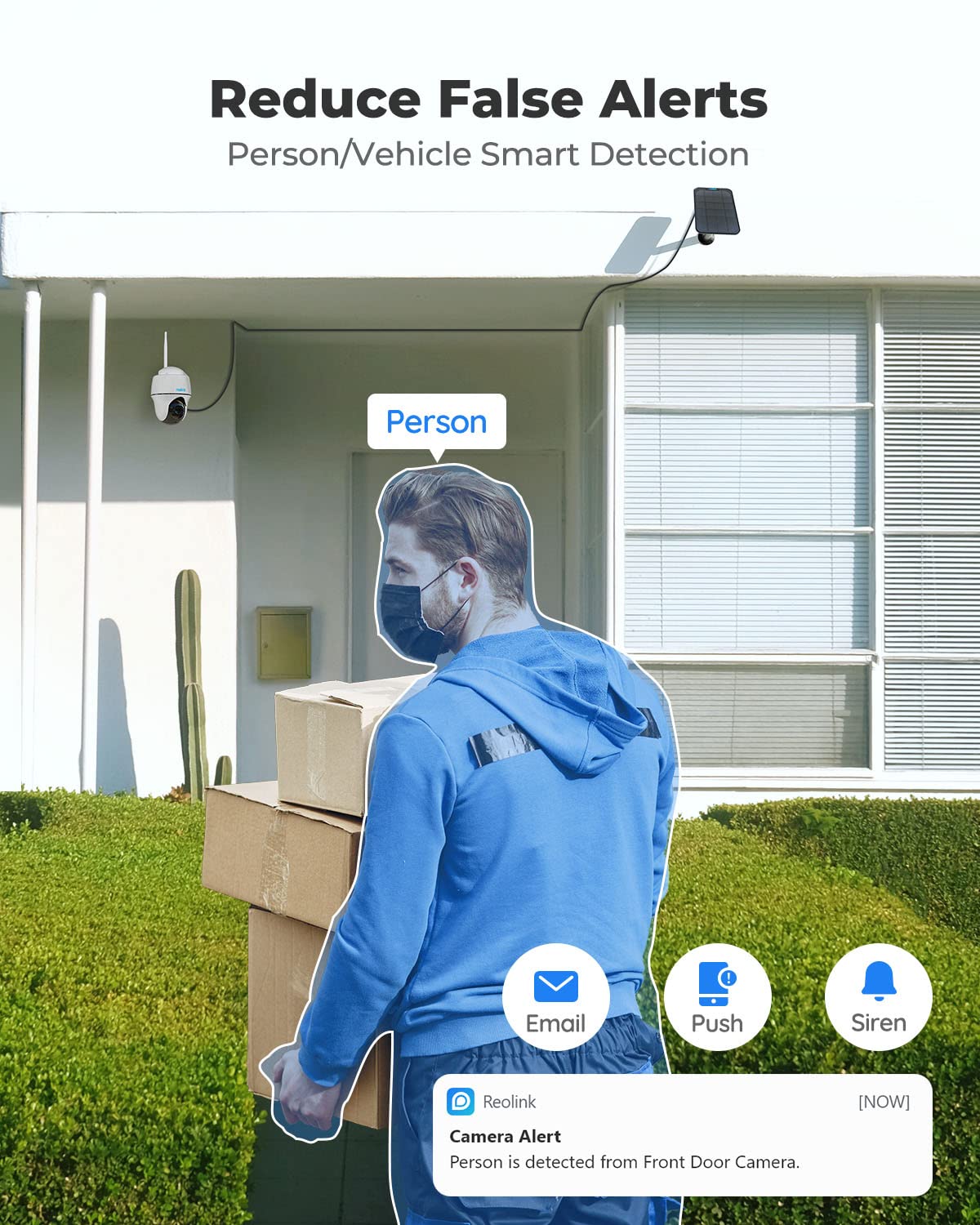 Foto 5 | Cámara De Seguridad Reolink Argus Pt Wireless Outdoor 5mp 2k+ - Venta Internacional.