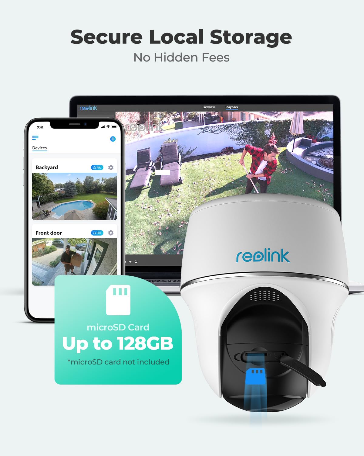 Foto 8 pulgar | Cámara De Seguridad Reolink Argus Pt Wireless Outdoor 5mp 2k+ - Venta Internacional.
