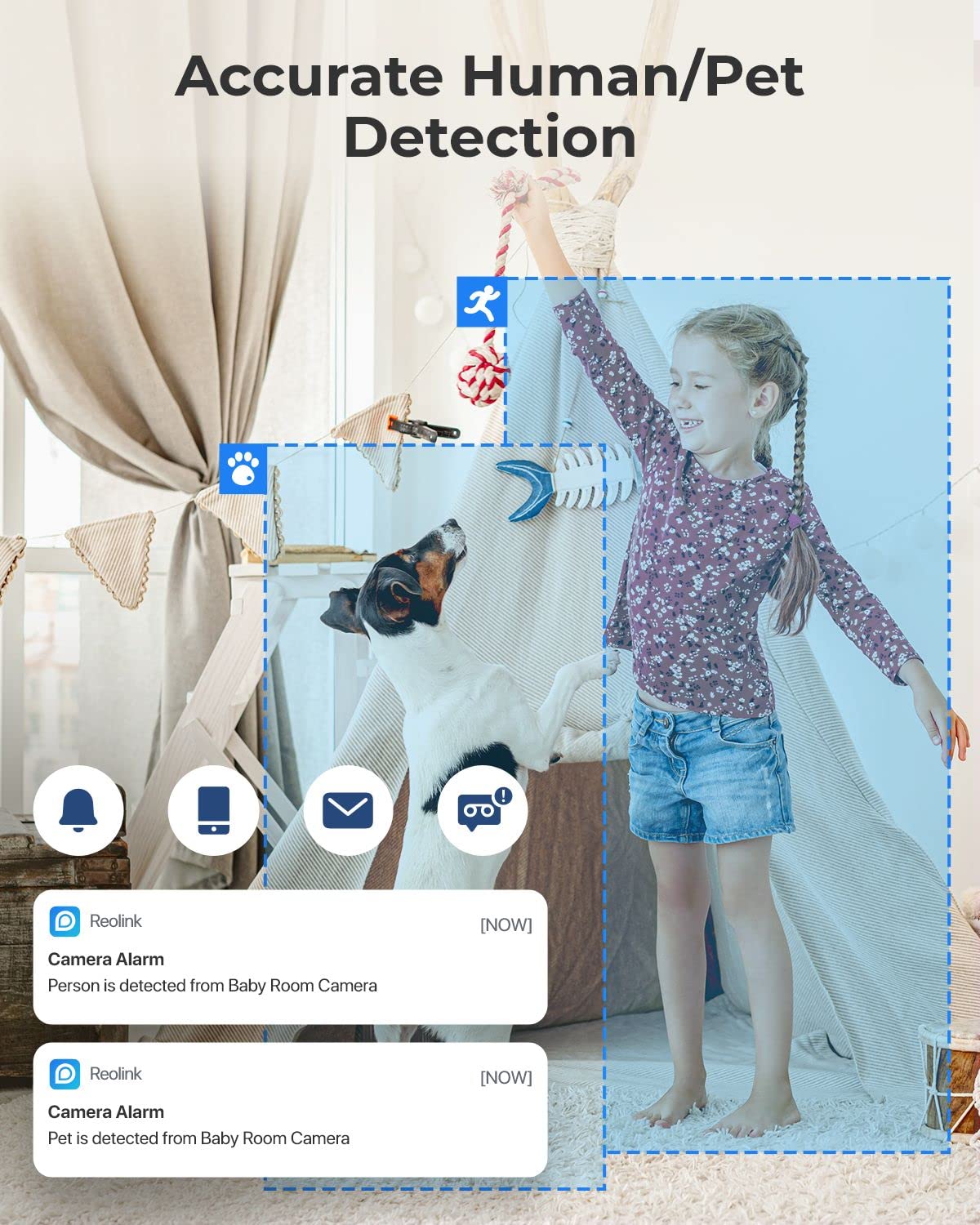 Foto 5 pulgar | Sistema De Cámara De Seguridad Reolink E1, 3 Mp, Hd, Wifi, Paquete De 2 - Venta Internacional.