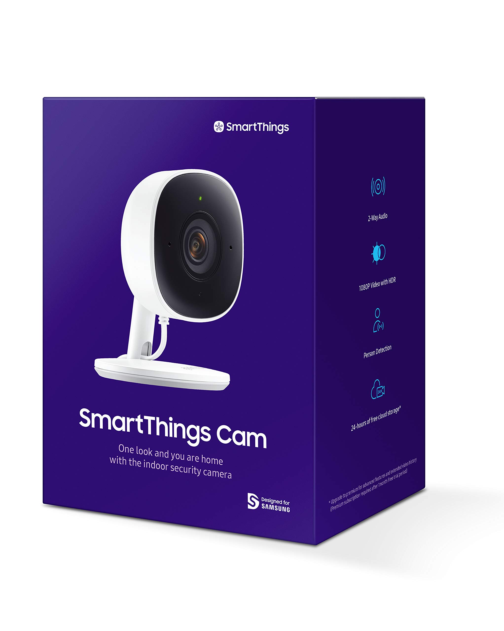 Foto 8 pulgar | Cámara De Seguridad Samsung Smartthings Indoor 1080p Hd Negra - Venta Internacional.