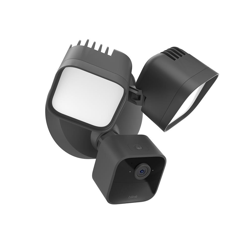 Foto 2 pulgar | Cámara Floodlight Blink Wired Hd De 2600 Lúmenes Con Alexa Black - Venta Internacional.