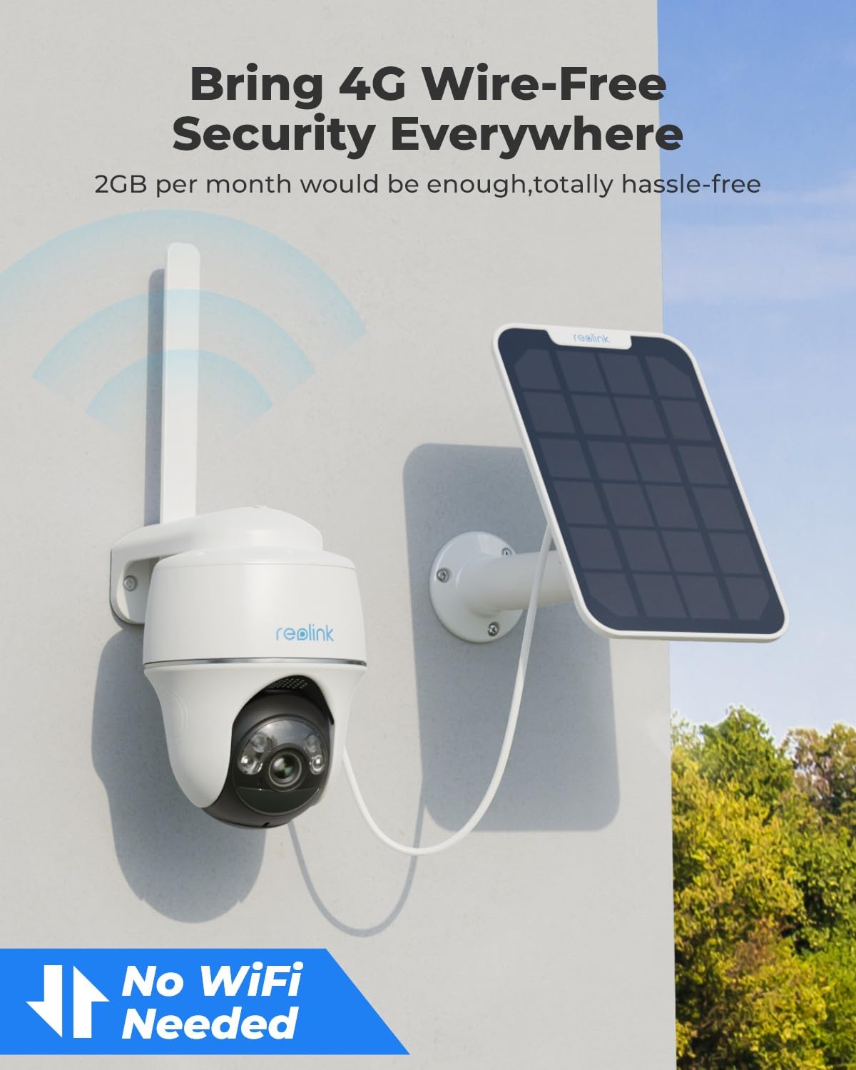 Foto 3 pulgar | Cámara De Seguridad Reolink 4g Lte Cellular Outdoor 5mp - Venta Internacional.