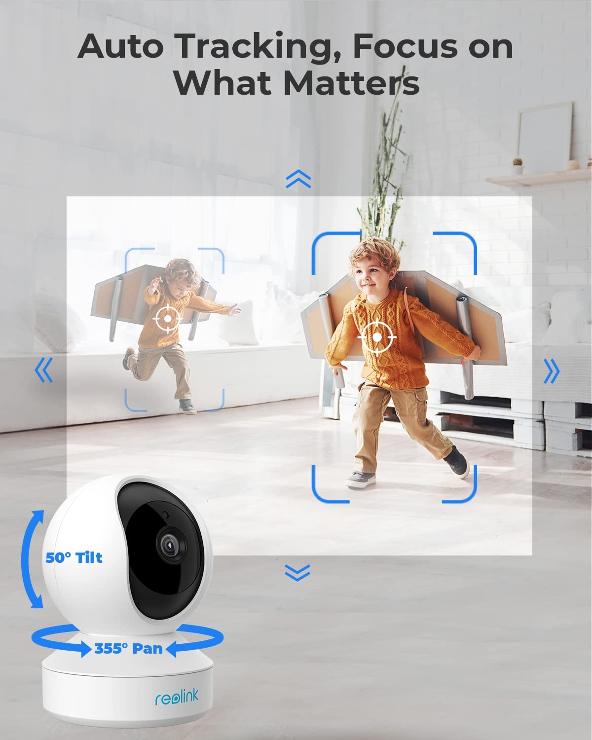 Foto 5 pulgar | Cámara De Seguridad Reolink E1 Pro 4mp 360° Wifi Con Seguimiento Automático - Venta Internacional.
