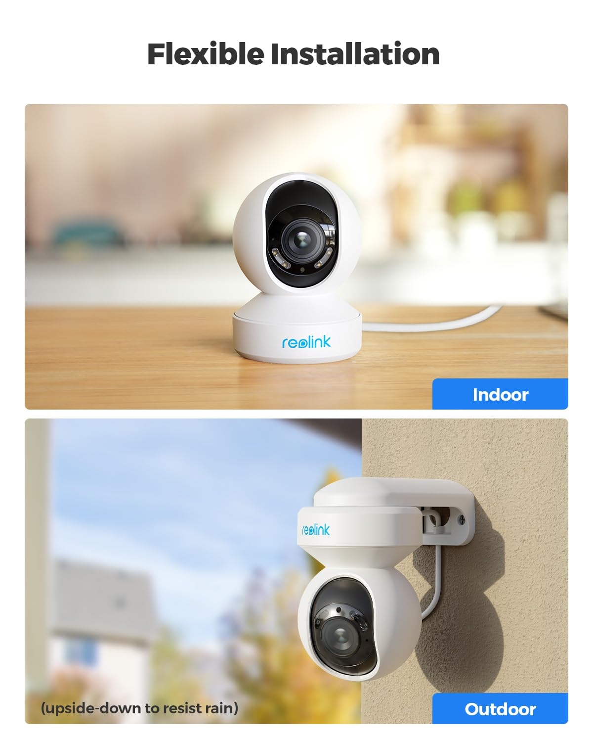 Foto 6 pulgar | Cámara De Seguridad Reolink E1 Outdoor Poe 4k Ptz 3x Zoom - Venta Internacional.