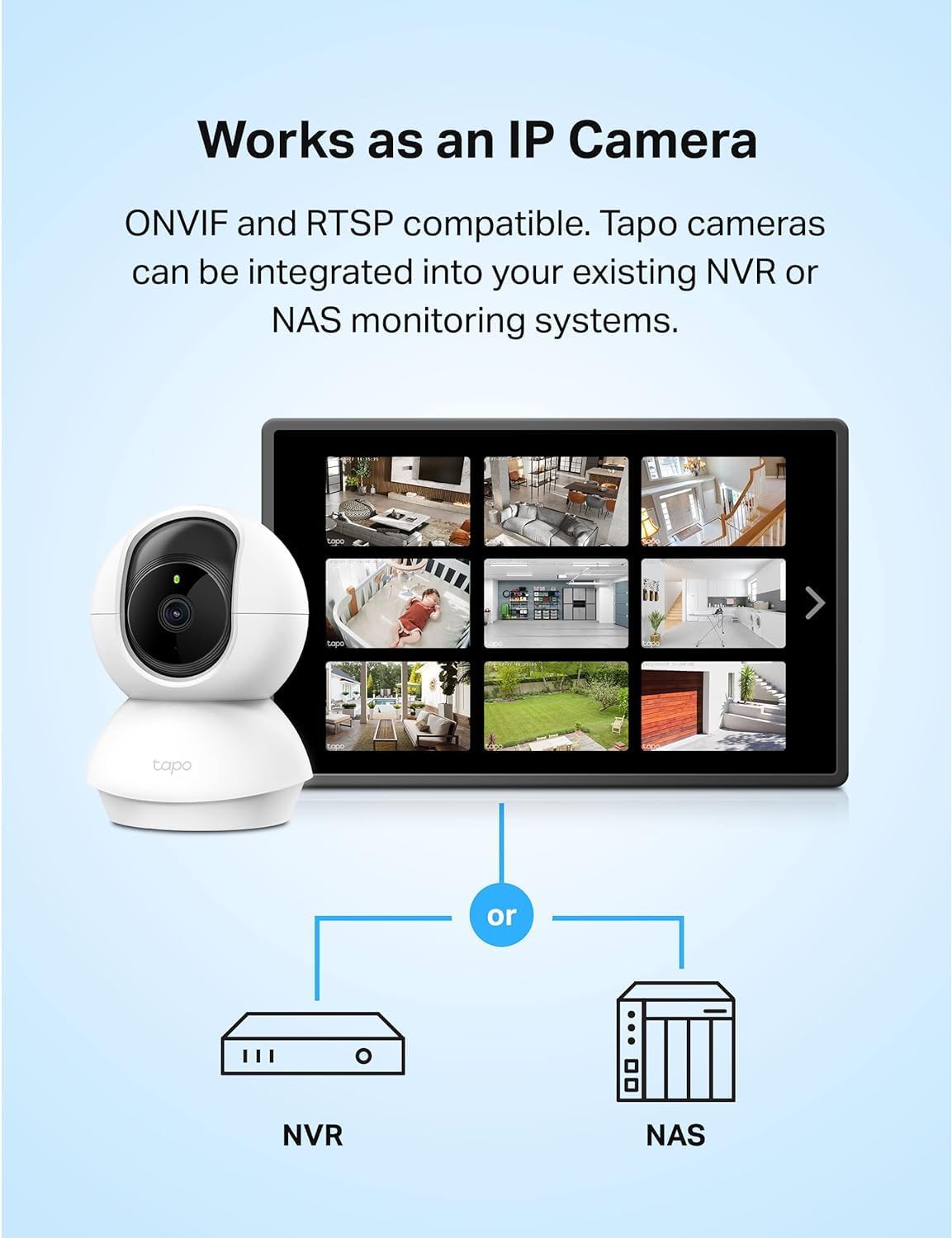 Foto 7 | Cámara De Seguridad Tp-link Tapo C200 1080p Con Detección De Movimiento - Venta Internacional.