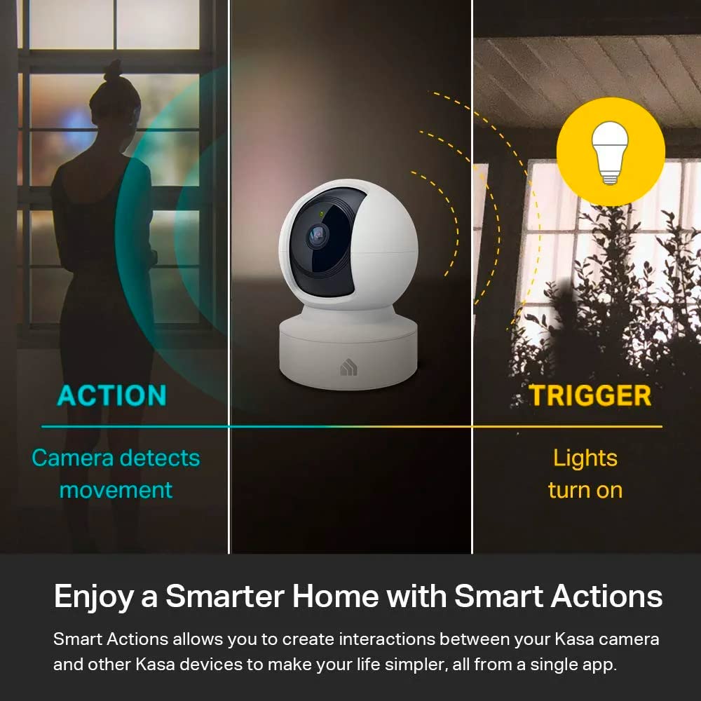 Foto 3 pulgar | Cámara De Seguridad Inteligente Kasa Indoor Pan/tilt, Cámara Hd Para Perros De 1080p, 2,4 Ghz Con Vi - Venta Intern