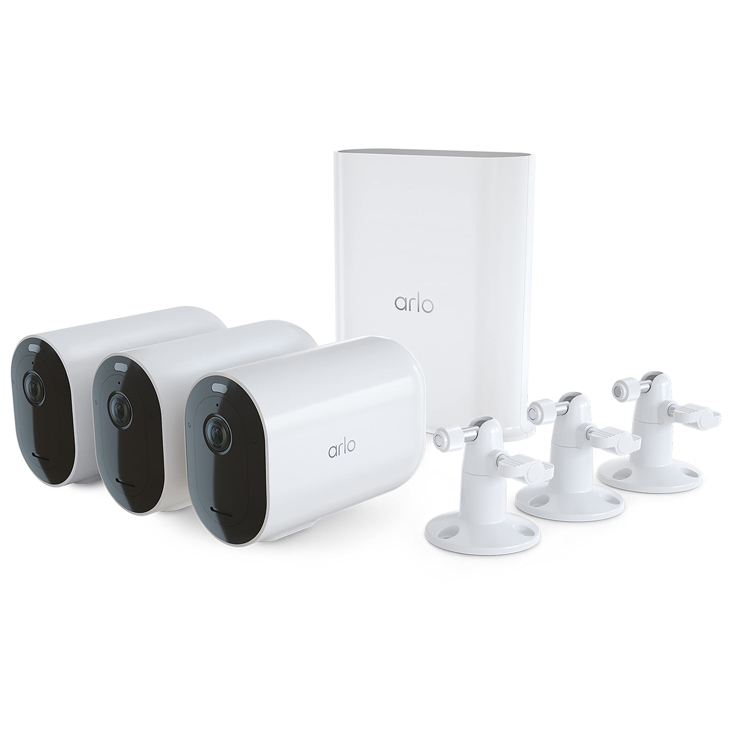 Foto 2 pulgar | Cámara De Seguridad Arlo Pro 5s Xl Spotlight 2k Hdr, Paquete De 3, Blanca - Venta Internacional.
