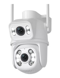 Foto 2 | Cámara De Seguridad Con Resolución 8mp Visión Nocturna + Gratis Termo Güish De Regalo