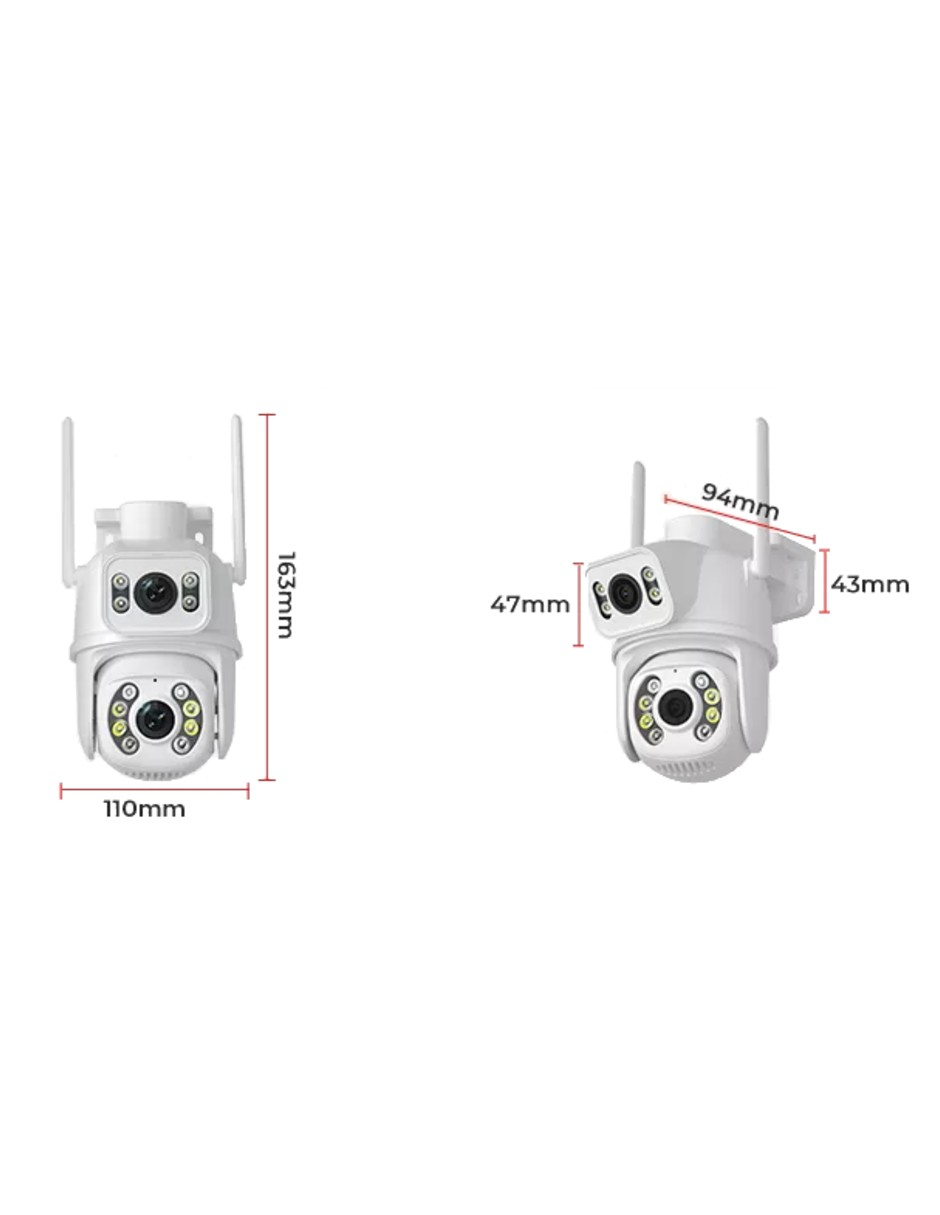 Foto 4 pulgar | Cámara De Seguridad Con Resolución 8mp Visión Nocturna + Gratis Termo Güish De Regalo