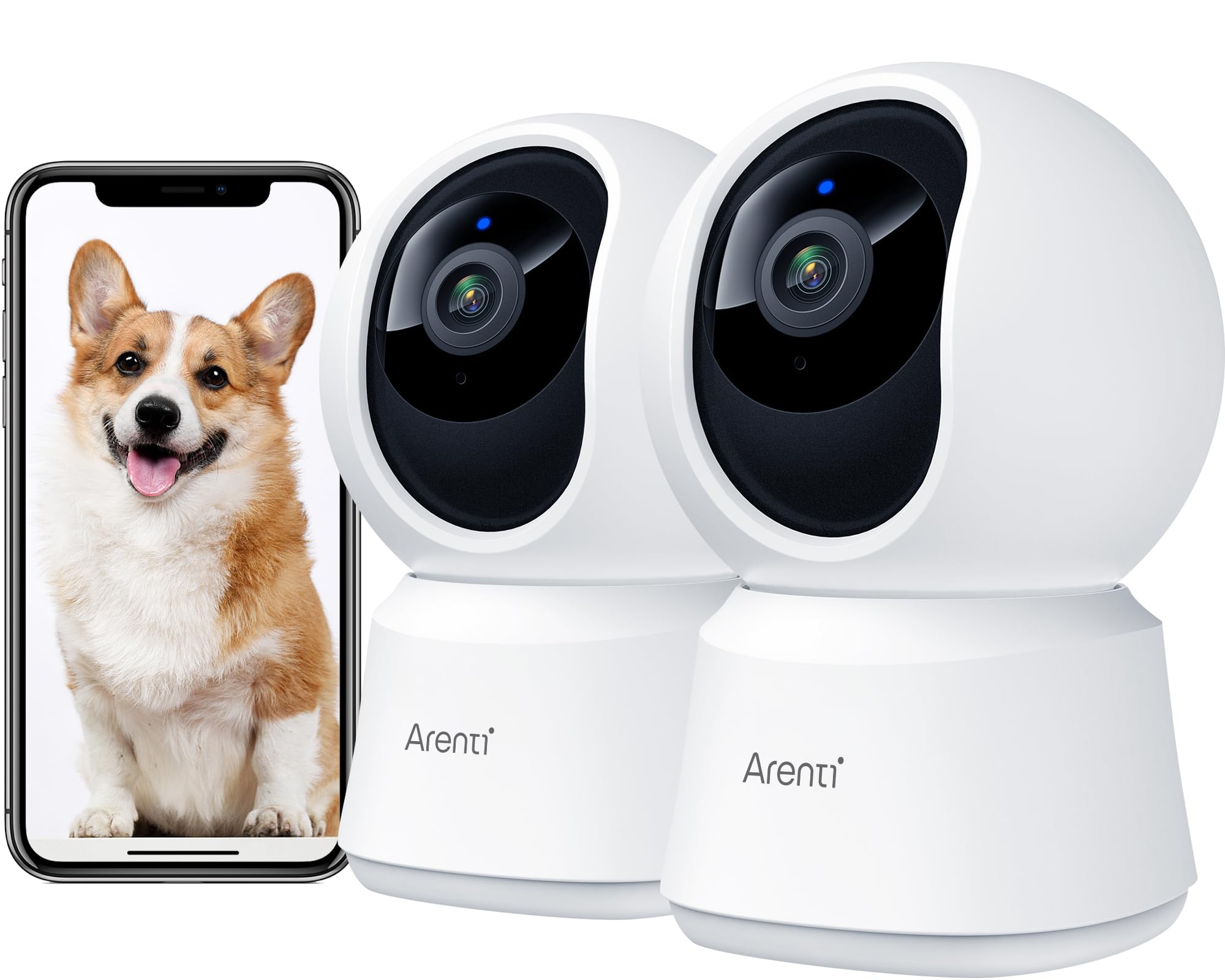 Cámara De Seguridad Arenti 5g Indoor 4mp Con Altavoz Para Mascotas - Venta Internacional.