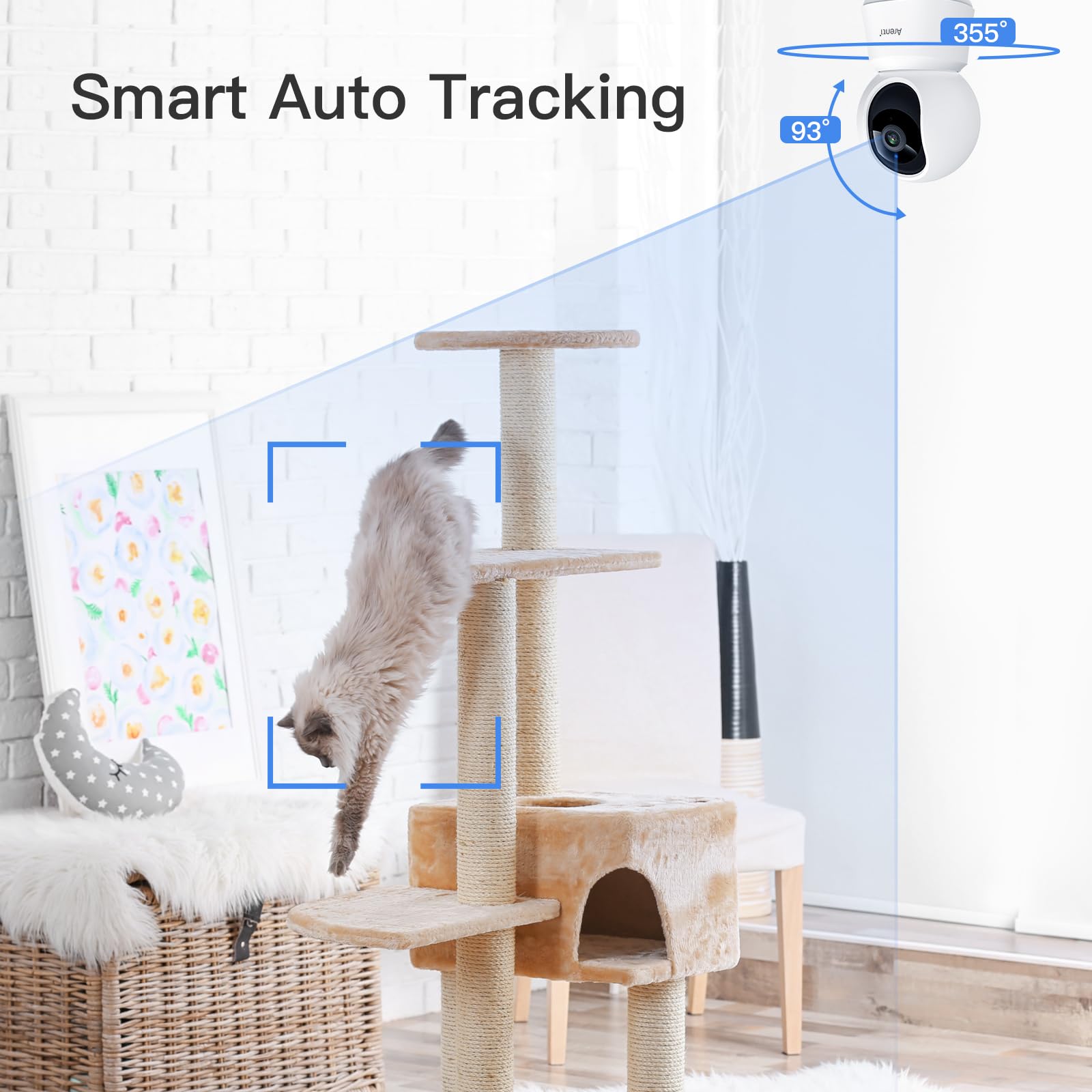 Foto 6 | Cámara De Seguridad Arenti 5g Indoor 4mp Con Altavoz Para Mascotas - Venta Internacional.