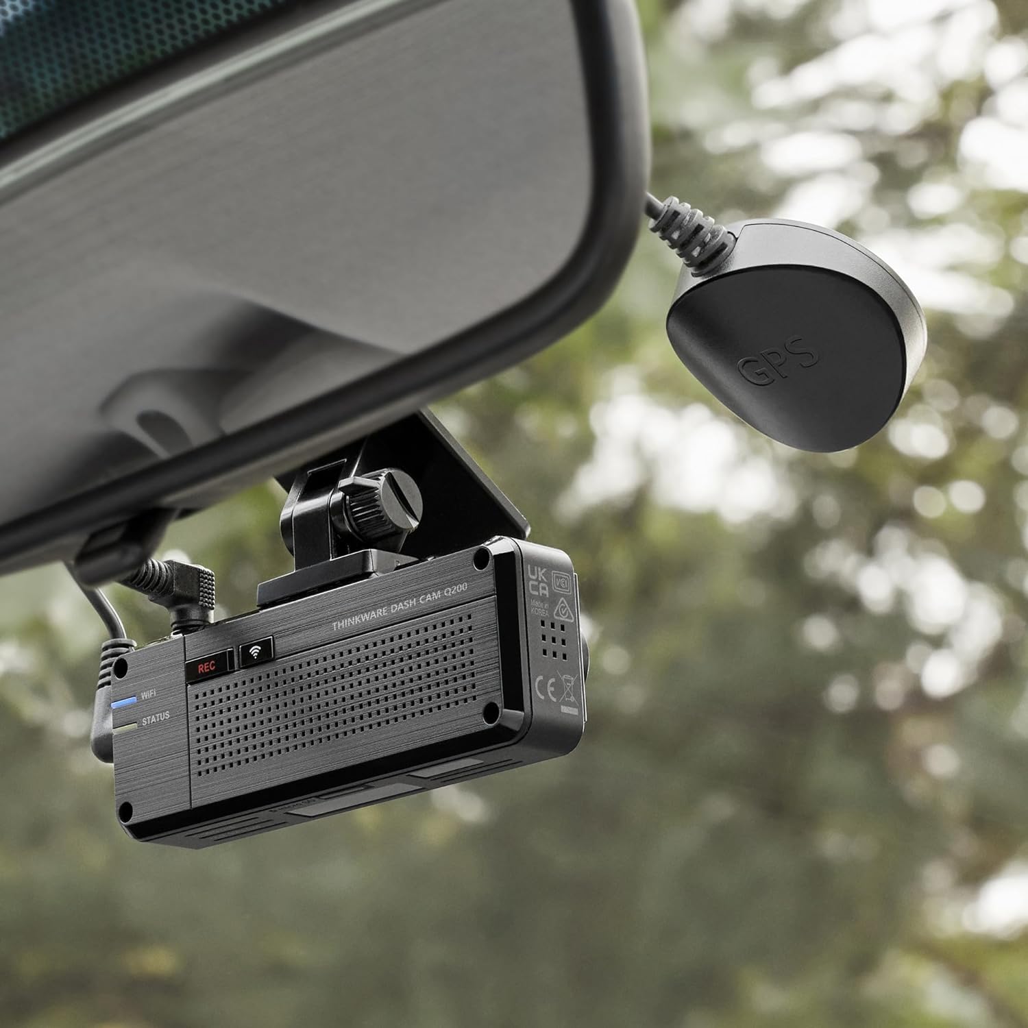 Foto 7 | Dash Cam Thinkware Q200 2k Para Salpicadero De Coche, Wifi, 256 Gb Como Máximo - Venta Internacional.