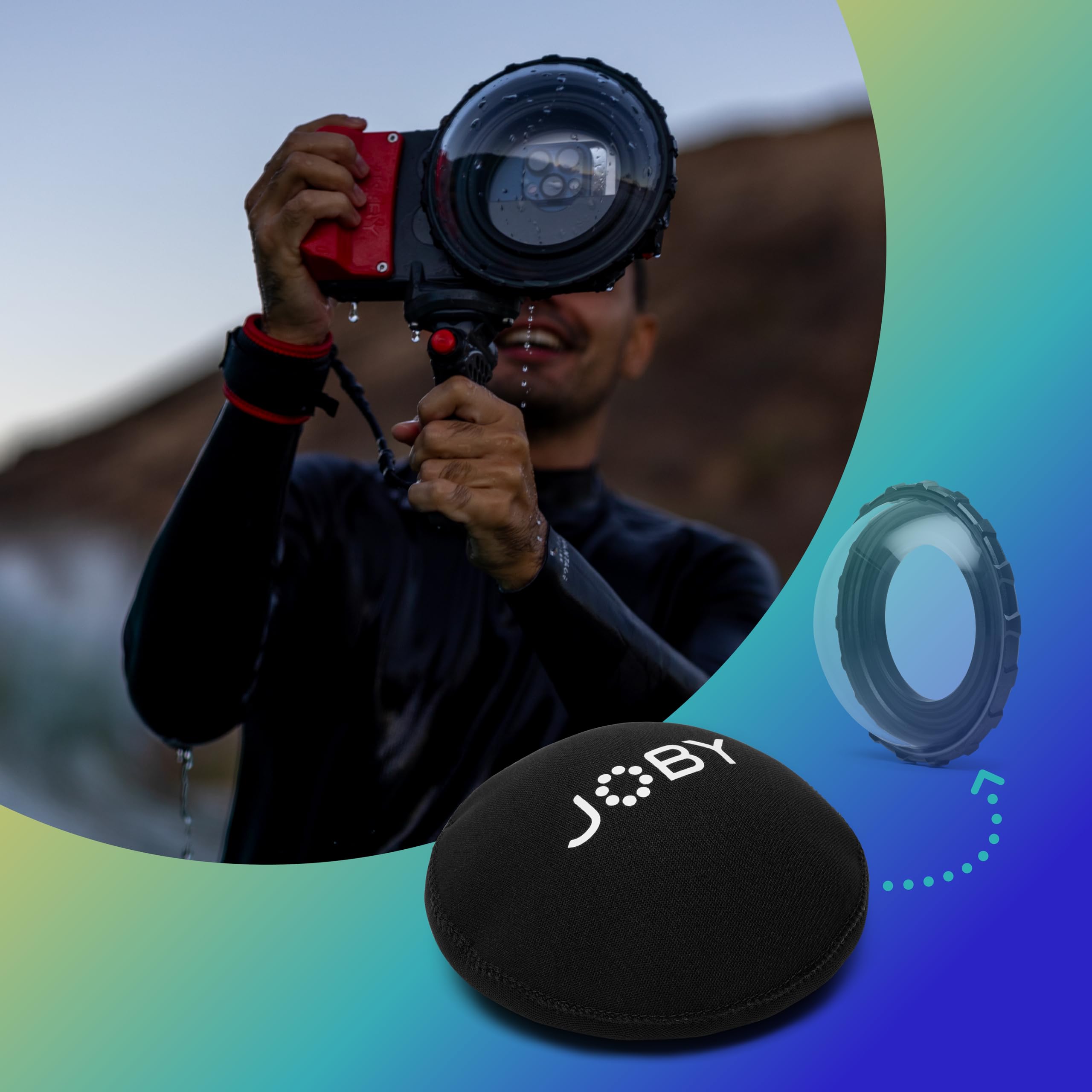 Foto 3 pulgar | Funda Protectora Joby Seapal 6 Dome De Neopreno Lavable - Venta Internacional.