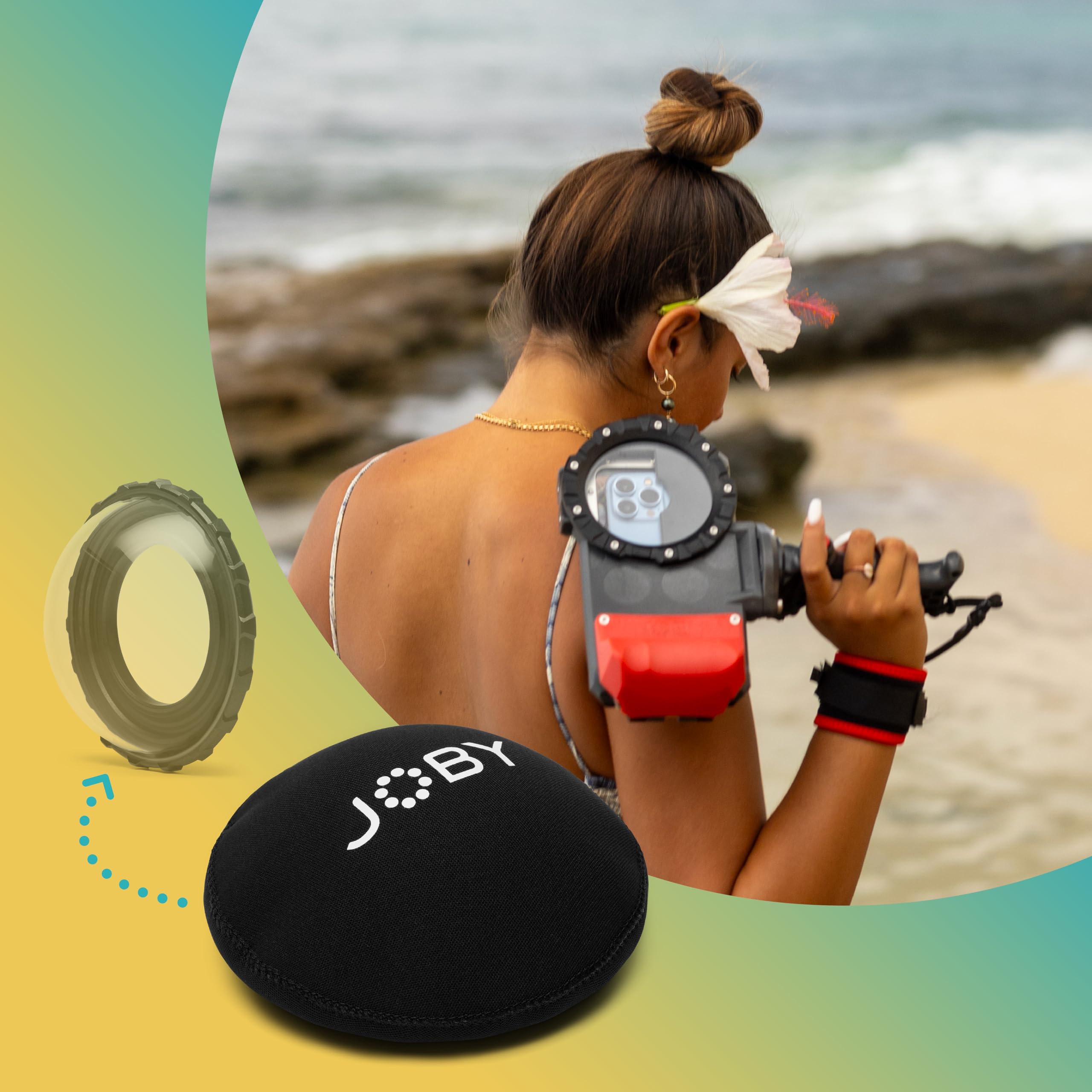 Foto 3 | Funda Protectora Joby Seapal 6 Dome De Neopreno Lavable - Venta Internacional.