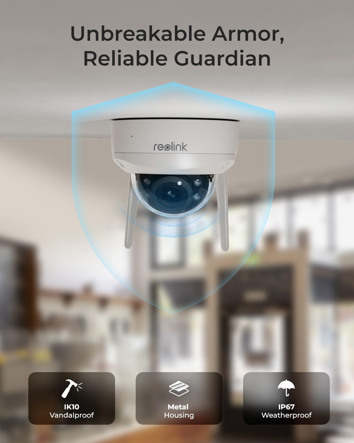 Foto 4 | Cámara De Seguridad Reolink Rlc-843wa 4k Wifi Outdoor Dome - Venta Internacional.