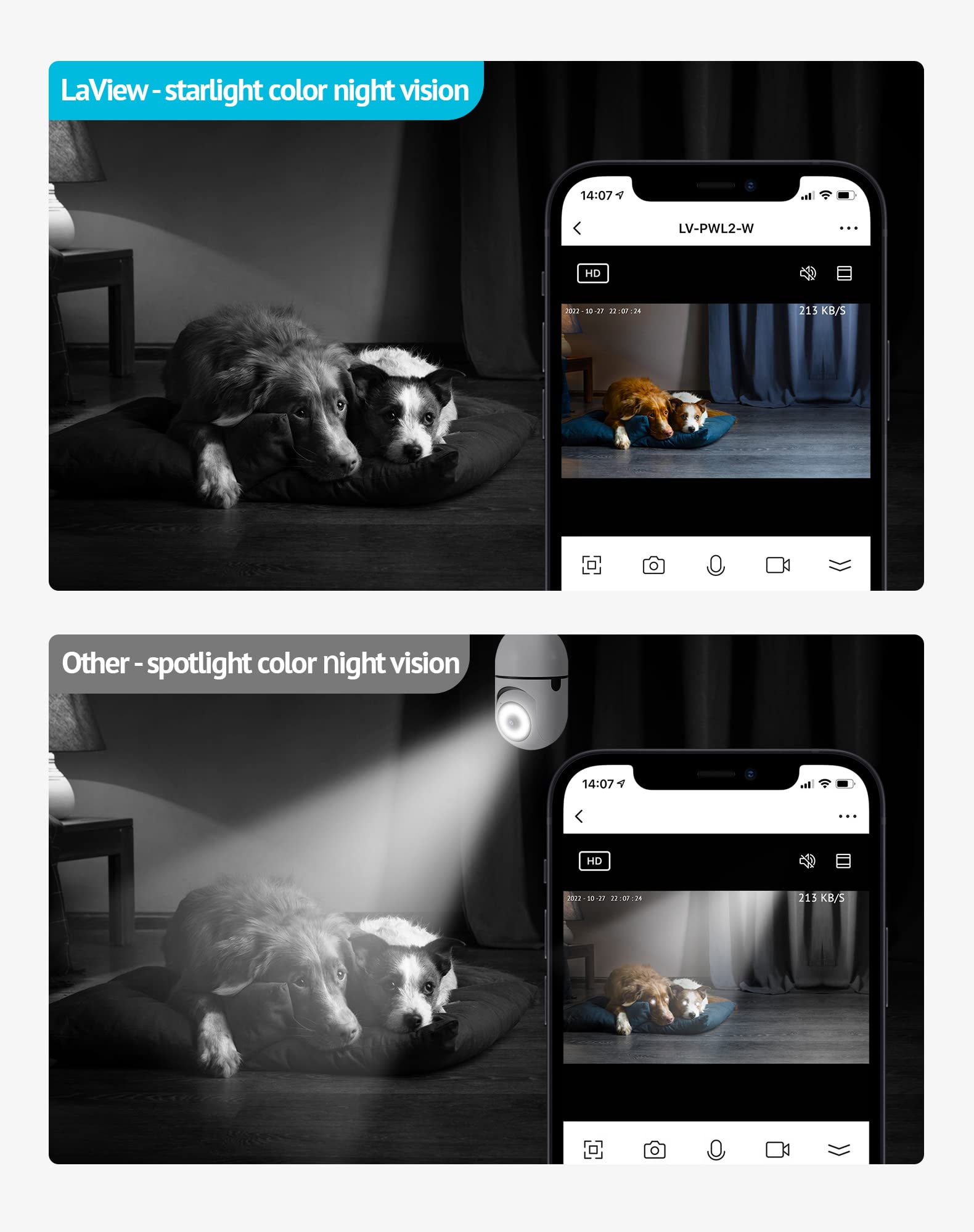 Foto 5 pulgar | Cámara De Seguridad Laview Bulb 4mp 360° 2k Wifi 5g Alexa - Venta Internacional.