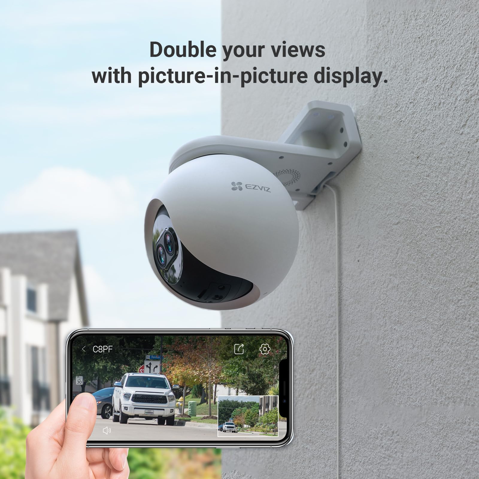 Foto 4 | Cámara De Seguridad Ezviz C8pf 1080p Pan/tilt/zoom Wifi Ip65 - Venta Internacional.