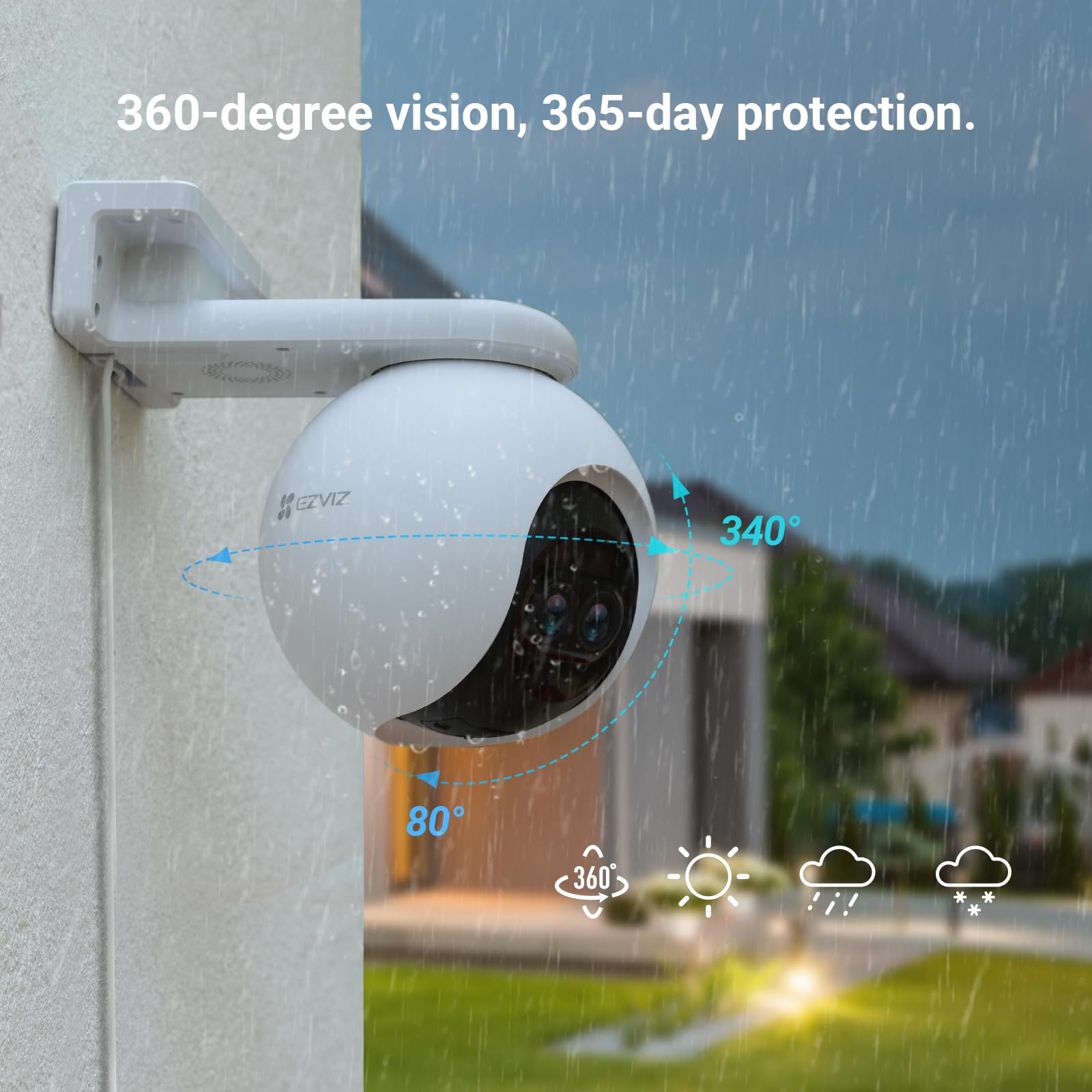 Foto 5 | Cámara De Seguridad Ezviz C8pf 1080p Pan/tilt/zoom Wifi Ip65 - Venta Internacional.