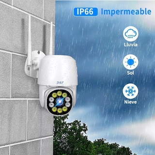 Foto 3 | Cámara De Seguridad Con Alarma Eo Safe Imports Esi-6161 Blanco